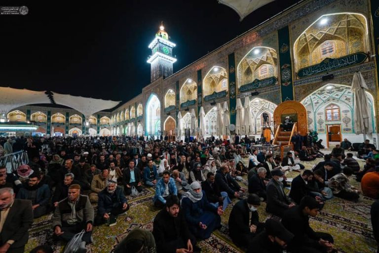 Supplication at Divine Shrine