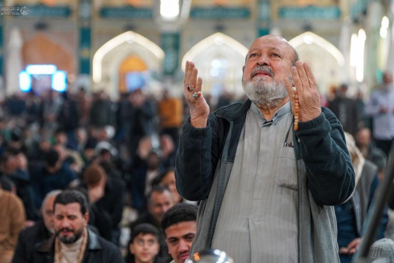 Supplication at Divine Shrine