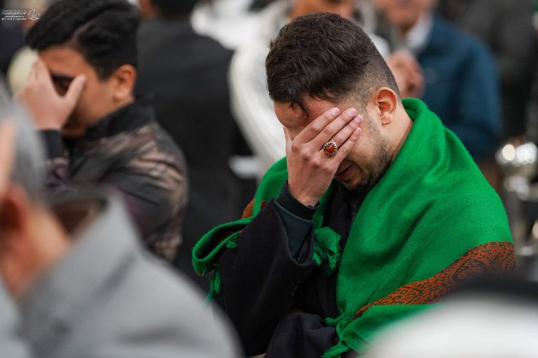 Supplication at Divine Shrine