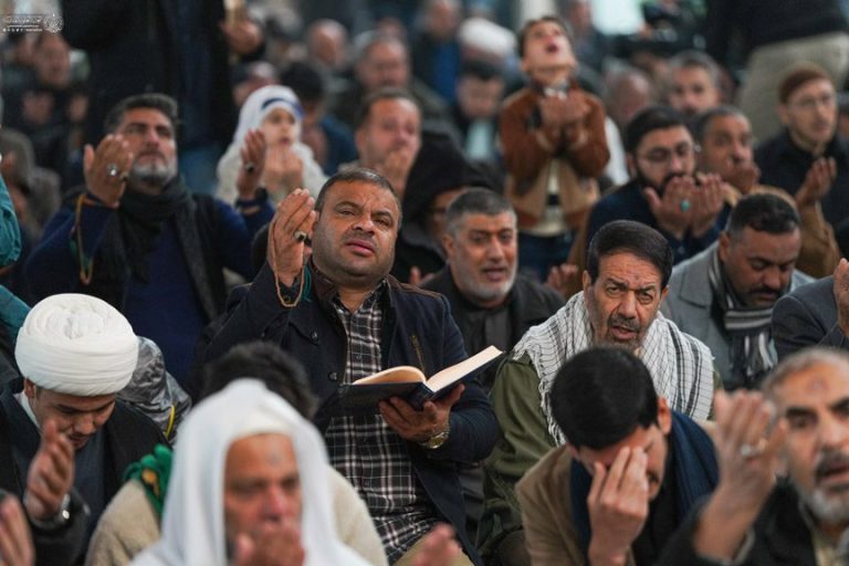Supplication at Divine Shrine