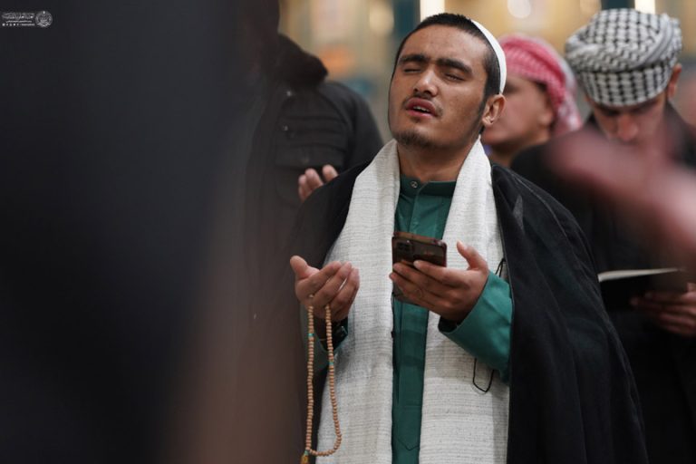 Supplication at Divine Shrine