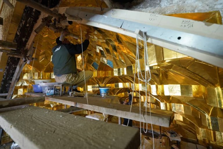 Golden Iwan of Najaf to Be Unveiled