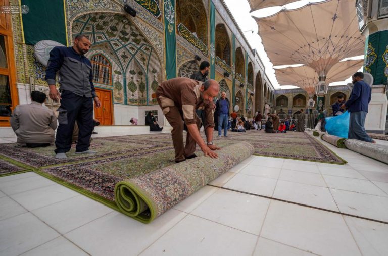 Imam Ali Shrine New Carpets