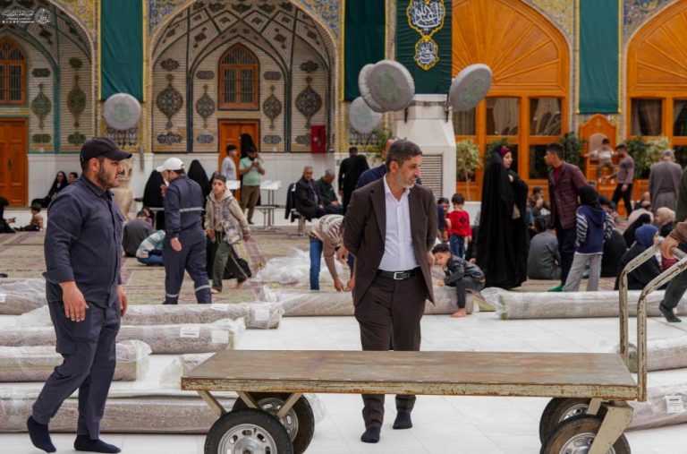 Imam Ali Shrine New Carpets