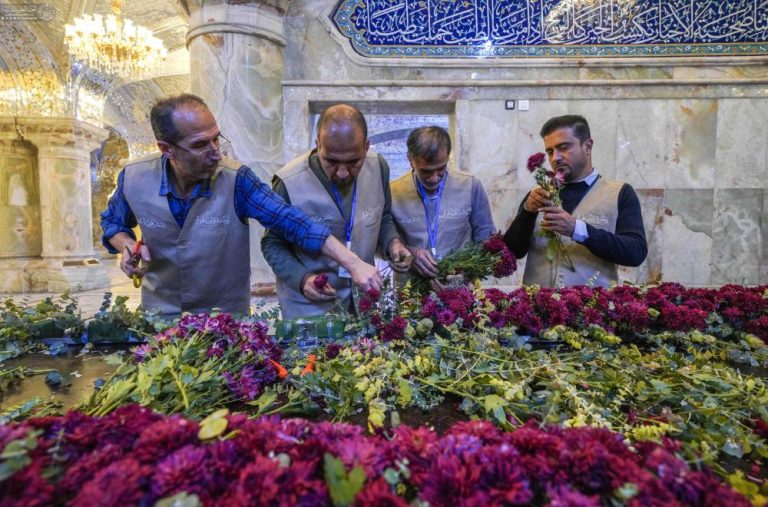 Natural Flowers Holy Shrine