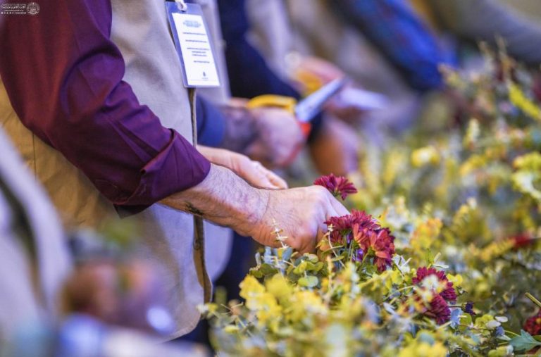 Natural Flowers Holy Shrine
