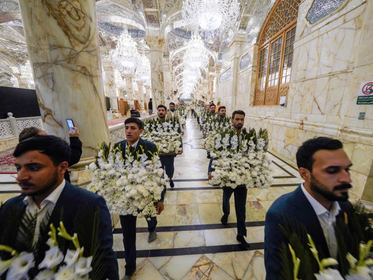 Natural Flowers Holy Shrine