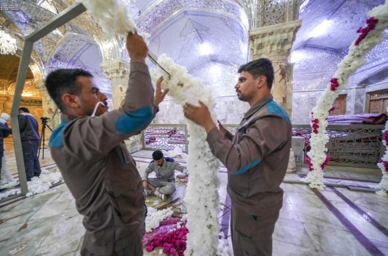 Natural Flowers Holy Shrine