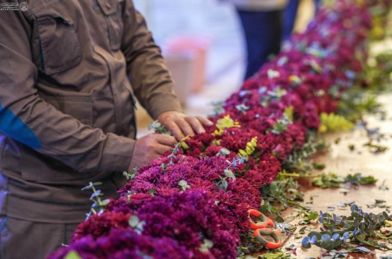 Natural Flowers Holy Shrine