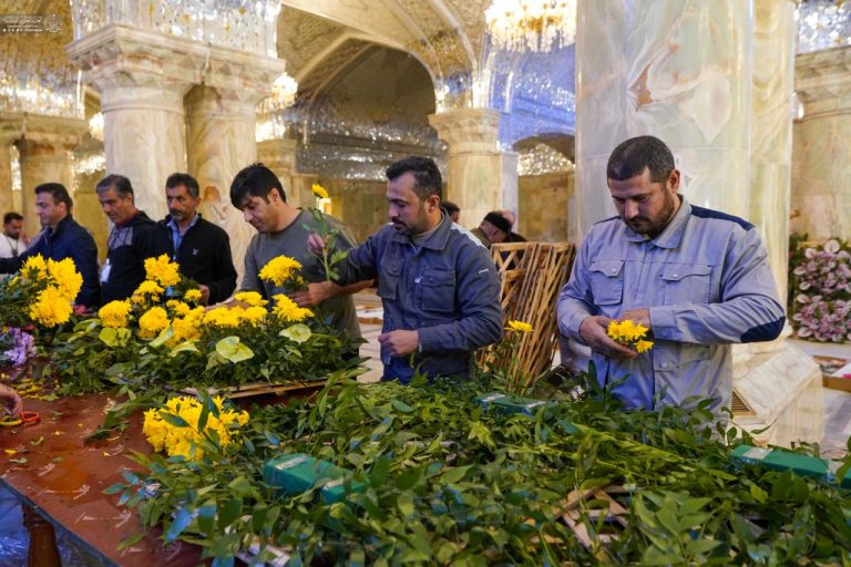 Shrine Flowers Prepared