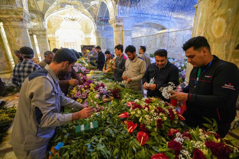Shrine Flowers Prepared