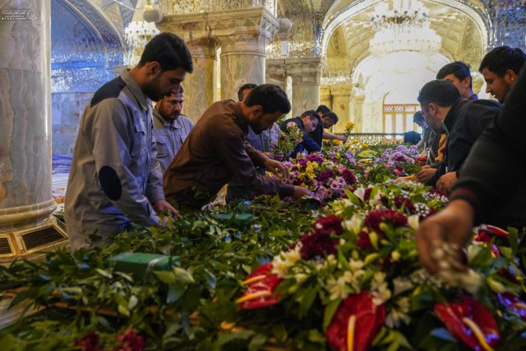 Shrine Flowers Prepared