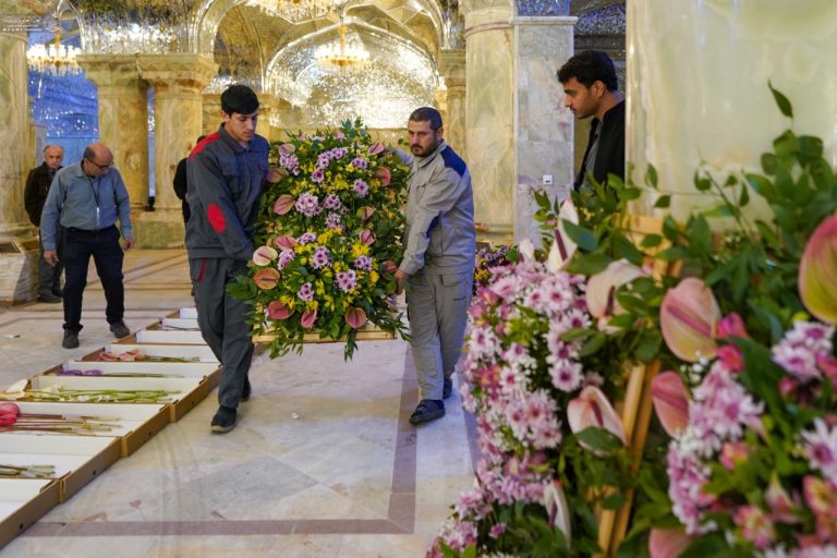 Shrine Flowers Prepared