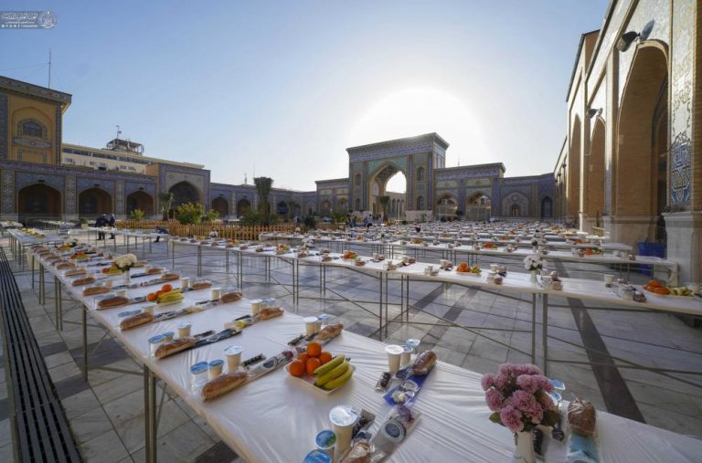 Iftar Banquets for Pilgrims