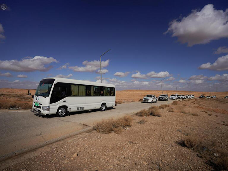 Convoy to the Iraq–Syria Borders