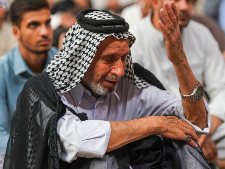 martyrdom of Lady Fatimah, Alawi shrine mourning, Fatimiyyah Najaf, Holy Alawi Shrine pilgrims